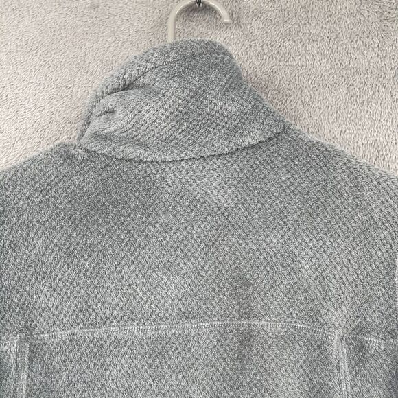 Patagonia Re-Tool Snap-T Pullover Womens Small Fleece Gray Purple Polartec Ski - Picture 8 of 12